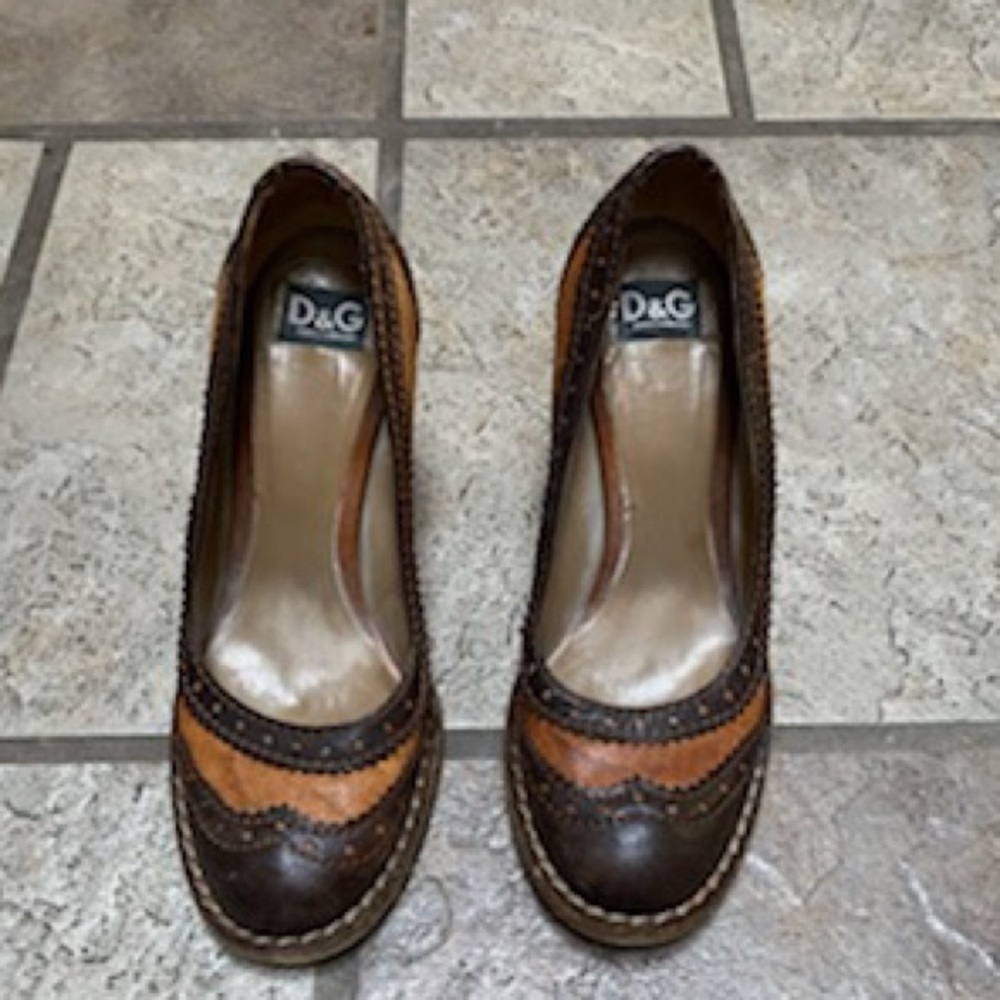 D&G leather shoes